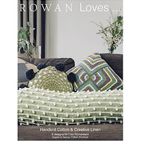 Rowan Loves 6 Handknit Cotton And Creative Linen Knitting Pattern Brochure