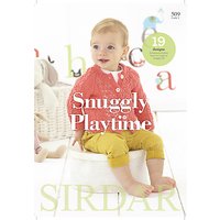 Sirdar Snuggly Playtime Baby Knitting Pattern Brochure, 509
