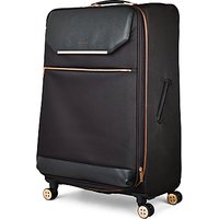 Ted Baker Soft Albany 83cm 4-Wheel Suitcase, Black