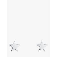 Joma Siena Star Stud Earrings, Silver