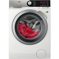 AEG L8FEE965R Freestanding Washing Machine, 9kg Load, A+++ Energy Rating, 1600rpm Spin, White