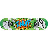 Enuff Pow Mini Skateboard, Orange/Blue