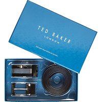 Ted Baker Hoffman Reversible Belt In A Box, Black