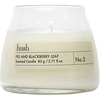 Hush Sweet Fig & Blackberry Leaf Candle 80g