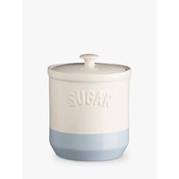 Mason Cash Bakewell Sugar Jar, Cream/Blue