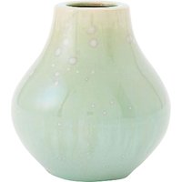 West Elm Reactive Glaze Vase Small Bud Moonstone