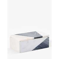 West Elm Geo Marble Rectangle Box, Small