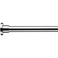 Croydex Superline Fixed Stainless Steel Rectangular Shower Rod Kit (L)2520mm