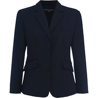 French Connection Summer Talulah Fitted Jacket, Utility Blue