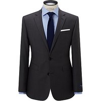 John Lewis Ermenegildo Zegna Super 160s Wool Semi Plain Half Canvas Tailored Suit Jacket, Grey