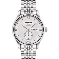 Tissot T00642811038 Men's Le Locle Automatic Date Bracelet Strap Watch, Silver