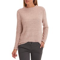 Betty & Co. Long Sleeved Top, Apricot-Silver