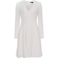 French Connection Modern Kantha Drape Jersey Dress, Summer White