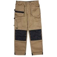 DeWalt Pro Tradesman Brown Trousers W36" L31"