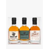 Sheep Dip And The Feathery Blended Malt Scotch Whisky Gift Set, Set Of 3, 20cl