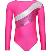 Tappers And Pointers Sparkling Stripes Gymnastics Leotard