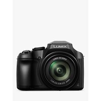 Panasonic Lumix DC-FZ82 Bridge Camera, 4K UHD, 18.1MP, 60x Optical Zoom, Wi-Fi, Live Viewfinder, 3 LCD Touch Screen