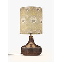 Liberty Fabrics & John Lewis Caesar Chinois Crackle Table Lamp, Grey
