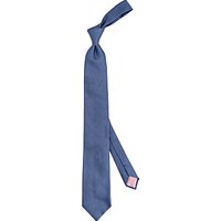 Thomas Pink Hepple Geo Woven Silk Tie, Blue/Grey