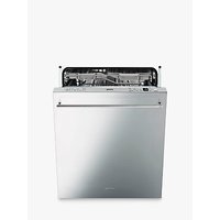 Smeg DI614PSS Integrated Dishwasher, Stainless Steel