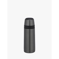 John Lewis Stainless Steel Vacuum Flask, Metallic Grey, 350ml