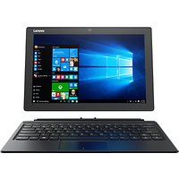 Lenovo Miix 510 Tablet With Detachable Keyboard And Active Pen, Intel Core I7, 8GB RAM, 256GB SSD, 12.2 Touch Screen, Wi-Fi, Silver