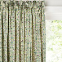 Liberty Fabrics & John Lewis Lodden Flower Lined Pencil Pleat Curtains
