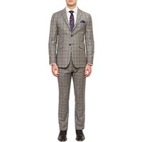 Ted Baker Hemplej Tailored Fit Check Suit Jacket, Grey