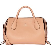 Modalu Willow Leather Large Triple Grab Bag, Dusty Pink