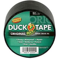 Duck Black Cloth Tape (L)5M (W)50mm Pack Of 12