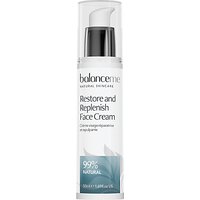 Balance Me Restore And Replenish Face Cream, 50ml