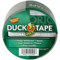 Duck Silver Cloth Tape (L)25M (W)50mm Pack Of 6