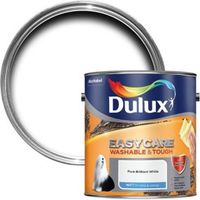 Dulux Easycare Pure Brilliant White Matt Emulsion Paint 2.5L