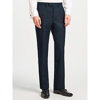 Kin By John Lewis Oden Jacquard Slim Dinner Suit Trousers, Teal