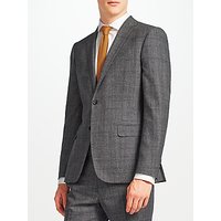 Kin By John Lewis Parnell Wool Check Slim Fit Suit Jacket, Charcoal