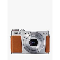 Canon PowerShot G9 X Mark II Digital Camera, 1080p, 20MP, 3x Optical Zoom, OIS, Bluetooth, NFC, Wi-Fi, 3 Touch Screen
