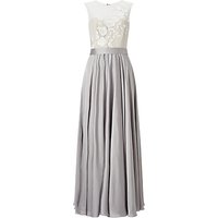 Phase Eight Clarabella Full Length Dress, Silver/Cream