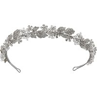 Ivory & Co. Nightsky Crystal And Cubic Zirconia Pave Tiara, Silver