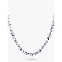 Ivory & Co. Icon Marquise Cubic Zirconia Collar Necklace, Silver