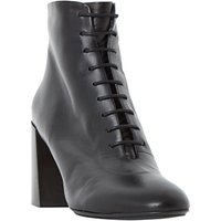 Dune Black Ochre Lace Up Ankle Boots