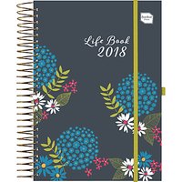 Boxclever Press Life Book 16-Month 2017/2018 Academic Diary, A5