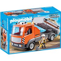 Playmobil City Action Flatbed Workman Truck
