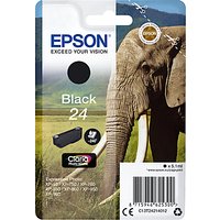 Epson Elephant T2421 Inkjet Printer Cartridge, Black