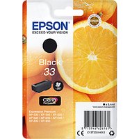 Epson Oranges T3331 Inkjet Printer Cartridge, Black