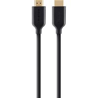 Belkin Gold-Plated High-Speed HDMI Cable With Ethernet 4K/Ultra HD Compatible, 2m