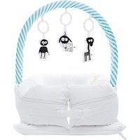 Sleepyhead Baby Mobile Toy Arch, Aqua/White
