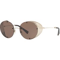 Valentino VA2003 Cut Out Detail Round Sunglasses