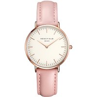 ROSEFIELD Women's The Tribeca Leather Strap Watch