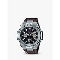Casio Men's G-Shock Chronograph Leather Strap Watch