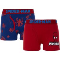 Spider-Man Boys' Trunks, Pack Of 2, Red/Blue